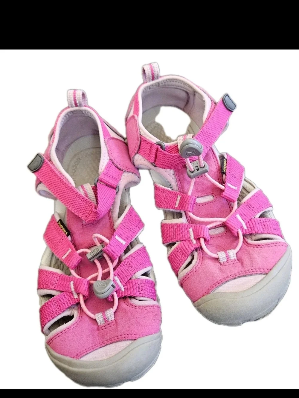 Keen Seacamp II CNX Youth Size 5 Pink Hybrid Water Hiking Ourdoor Sandles Arch